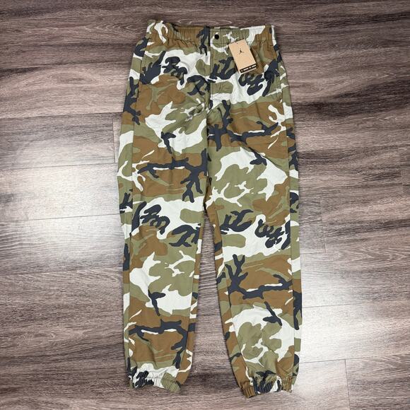 Nike Other - Nike Jordan MVP Men's Medium Camo Pants FZ3529-380 Light Olive/Sail NEW